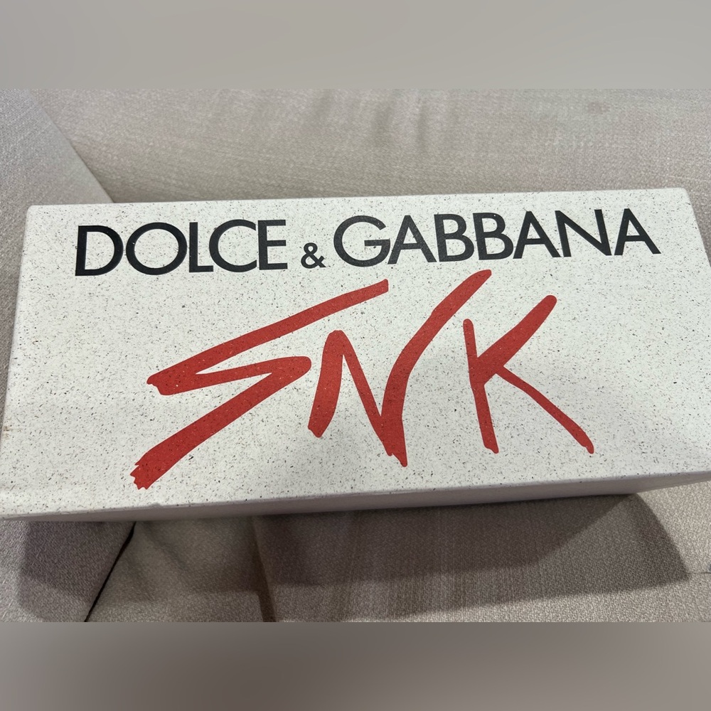 DOLCE & GABBANA Womens Black 20223 Round Toe Platform Slip On Slide Sand… - Picture 7 of 9